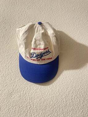 Vintage Los Angeles Dodgers Five Straight Rookies of the Year Snapback Hat